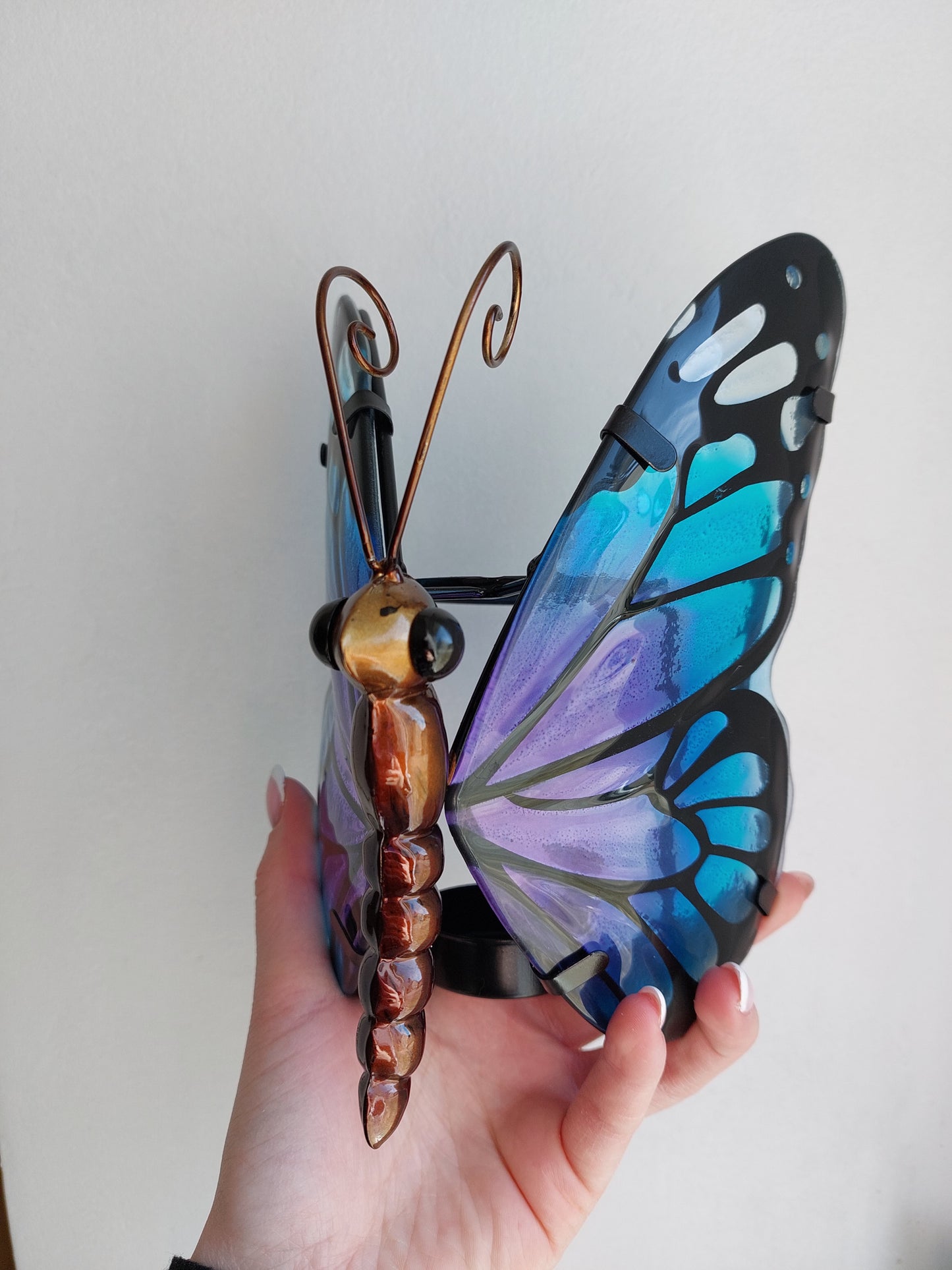 Brûleur Papillon Bleu/Violet